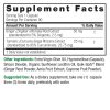 Turmeric and Ginger 90 v-caps (extractacaps) Supplement Facts Box